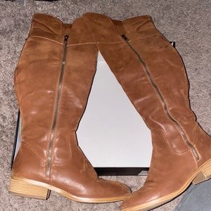 Knee high boots